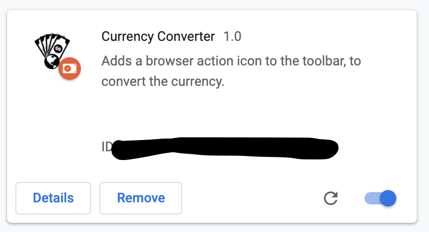 Currency Converter Extension